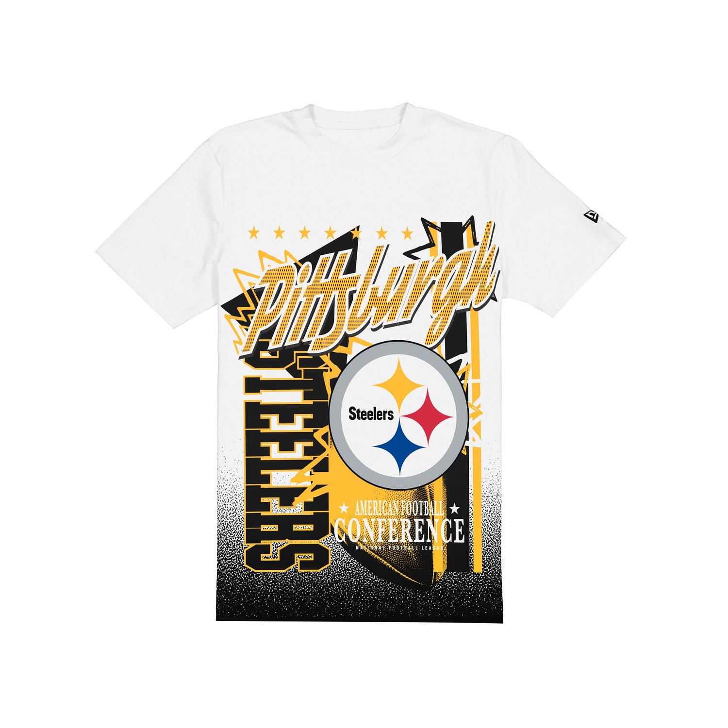 Pittsburgh Steelers Sport Classics White Short-Sleeve T-Shirt