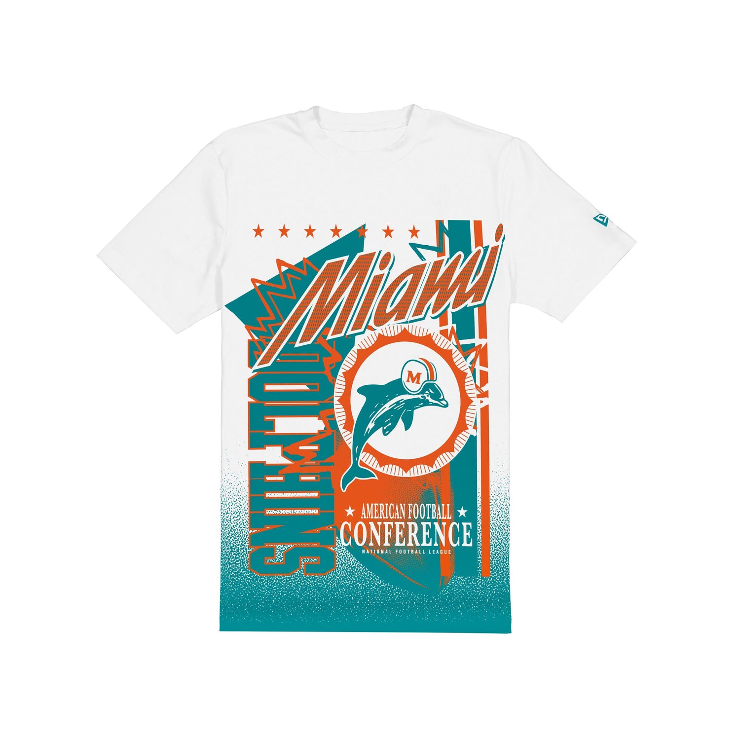 Miami Dolphins Sport Classics White Short-Sleeve T-Shirt