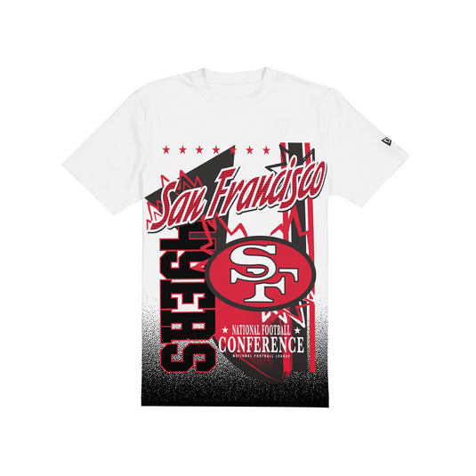 San Francisco 49ers Sport Classics White Short-Sleeve T-Shirt - New Era Cap