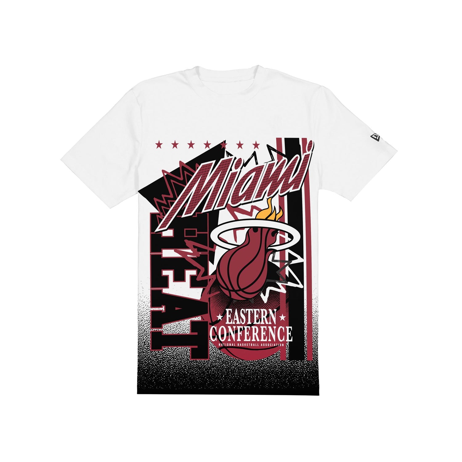 Miami Heat Sport Classics White Short-Sleeve T-Shirt