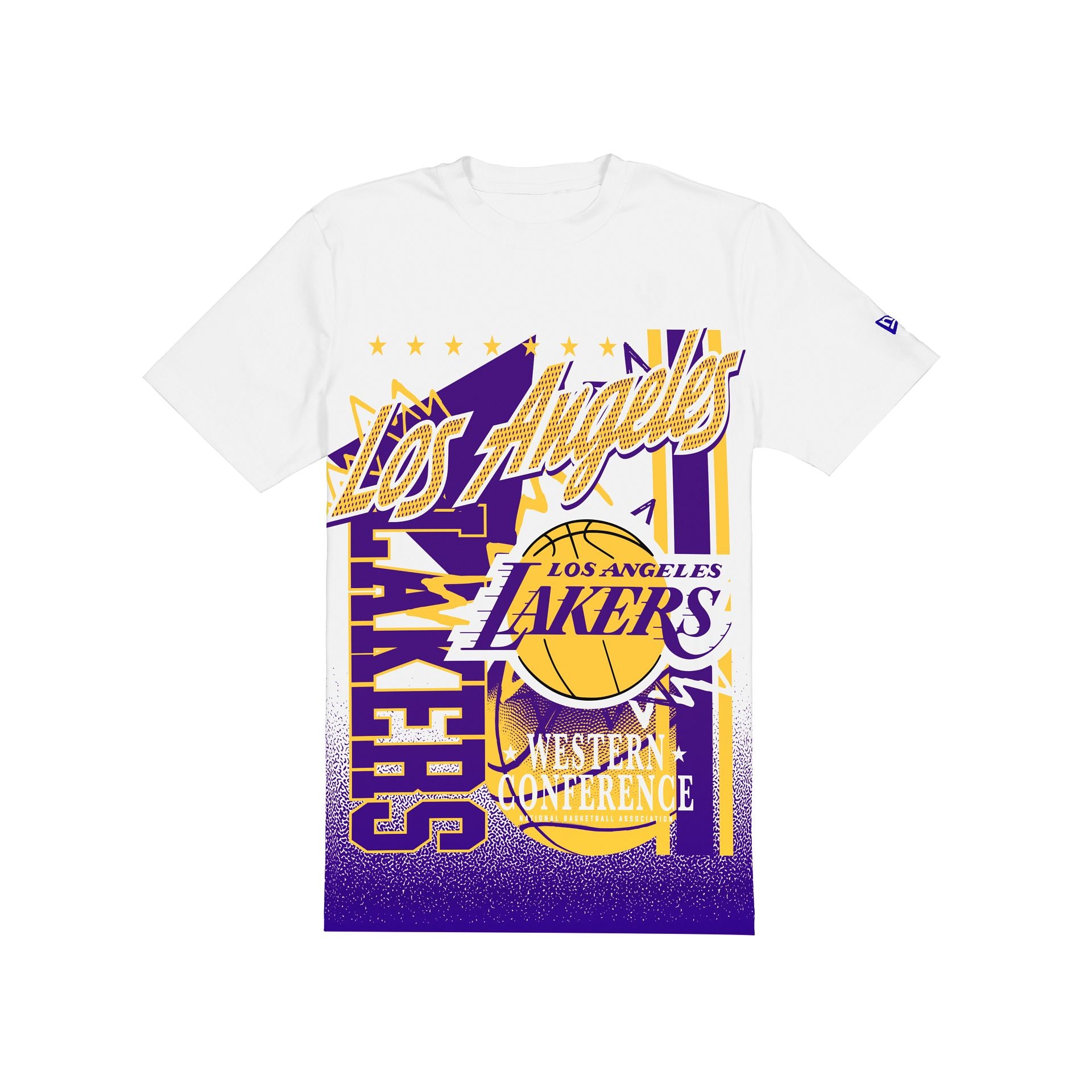 Los Angeles Lakers Sport Classics White Short-Sleeve T-Shirt