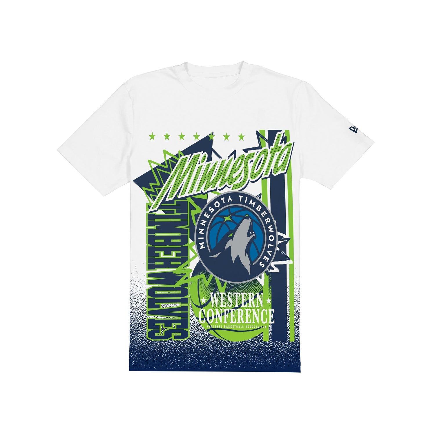 Minnesota Timberwolves Sport Classics White Short-Sleeve T-Shirt