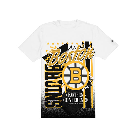 Boston Bruins Sport Classics White Short-Sleeve T-Shirt - New Era Cap