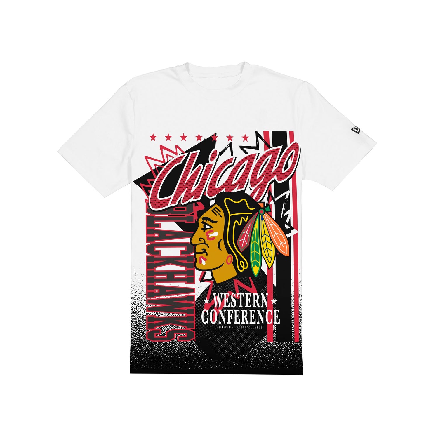 Chicago Blackhawks Sport Classics White Short-Sleeve T-Shirt