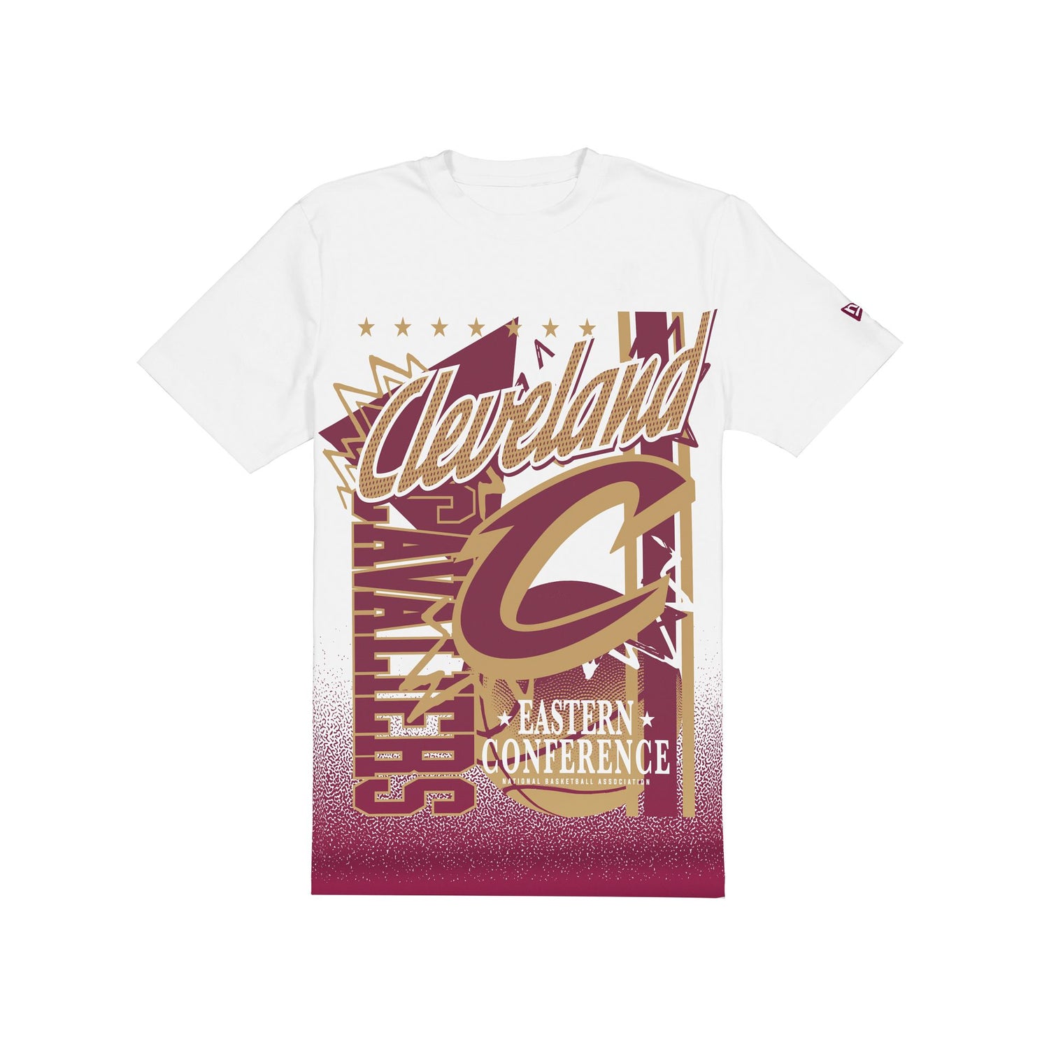 Cleveland Cavaliers Sport Classics White Short-Sleeve T-Shirt