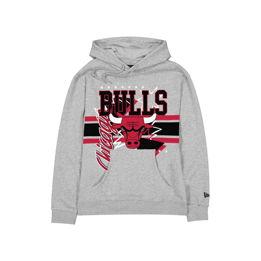 Chicago Bulls Sport Classics Heather Gray Hoodie - New Era Cap