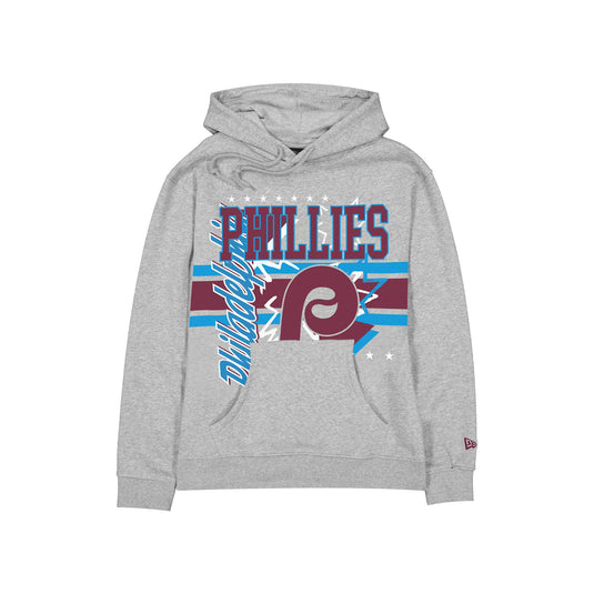 Philadelphia Phillies Sport Classics Heather Gray Hoodie - New Era Cap