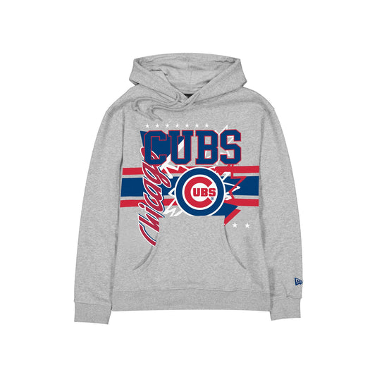 Chicago Cubs Sport Classics Heather Gray Hoodie - New Era Cap