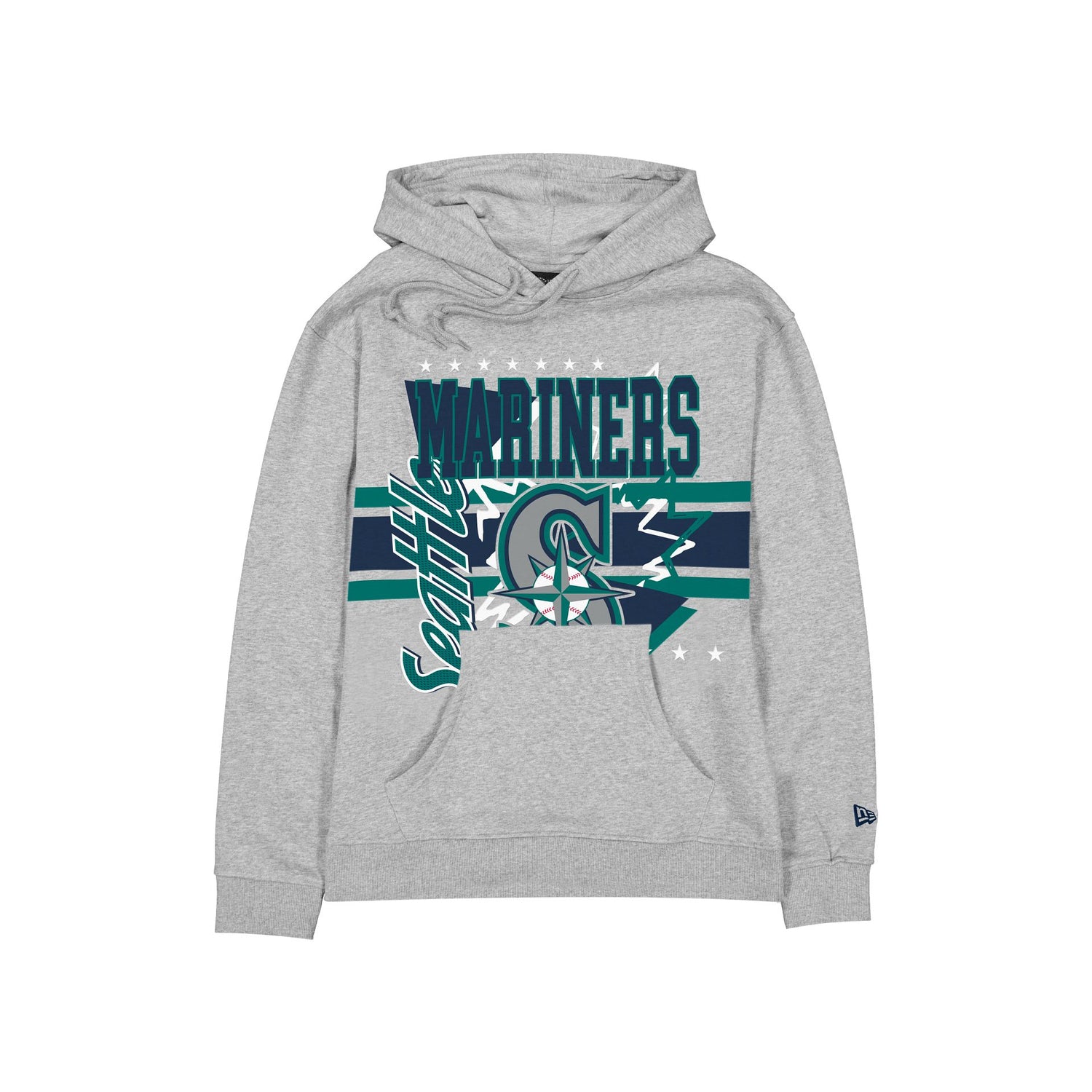Seattle Mariners Sport Classics Heather Gray Hoodie