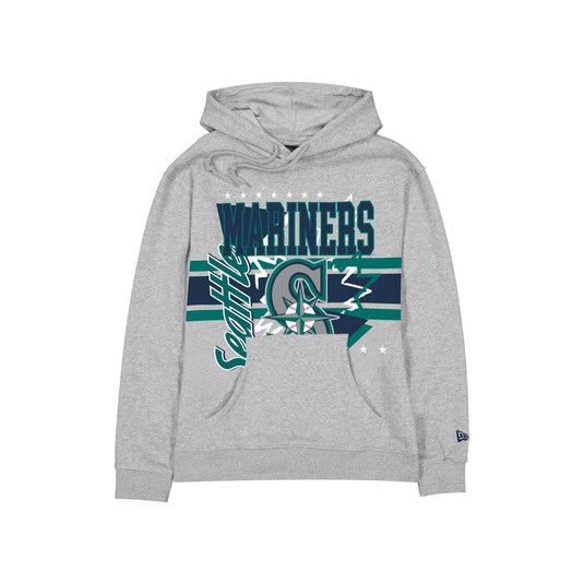 Seattle Mariners Sport Classics Heather Gray Hoodie - New Era Cap