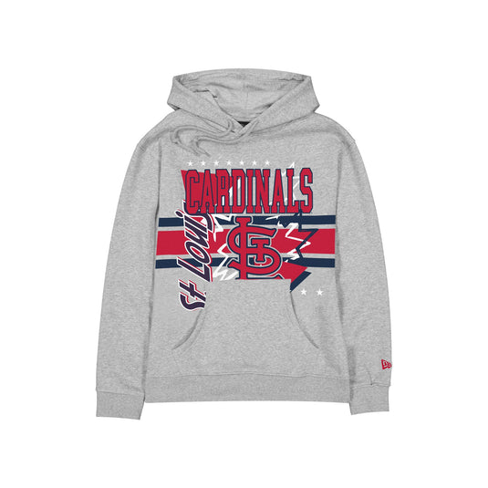 St. Louis Cardinals Sport Classics Heather Gray Hoodie - New Era Cap