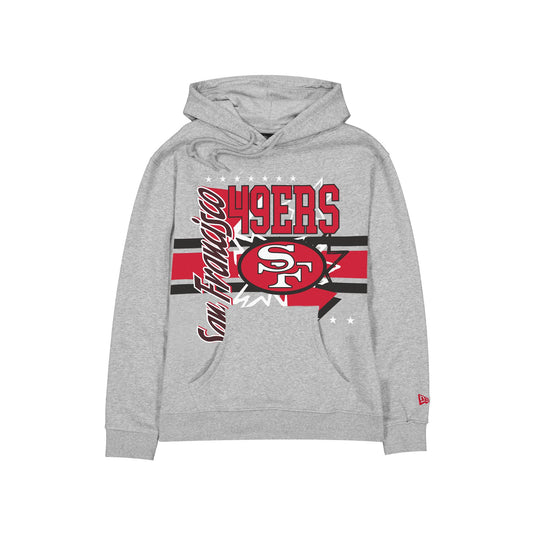 San Francisco 49ers Sport Classics Heather Gray Hoodie - New Era Cap