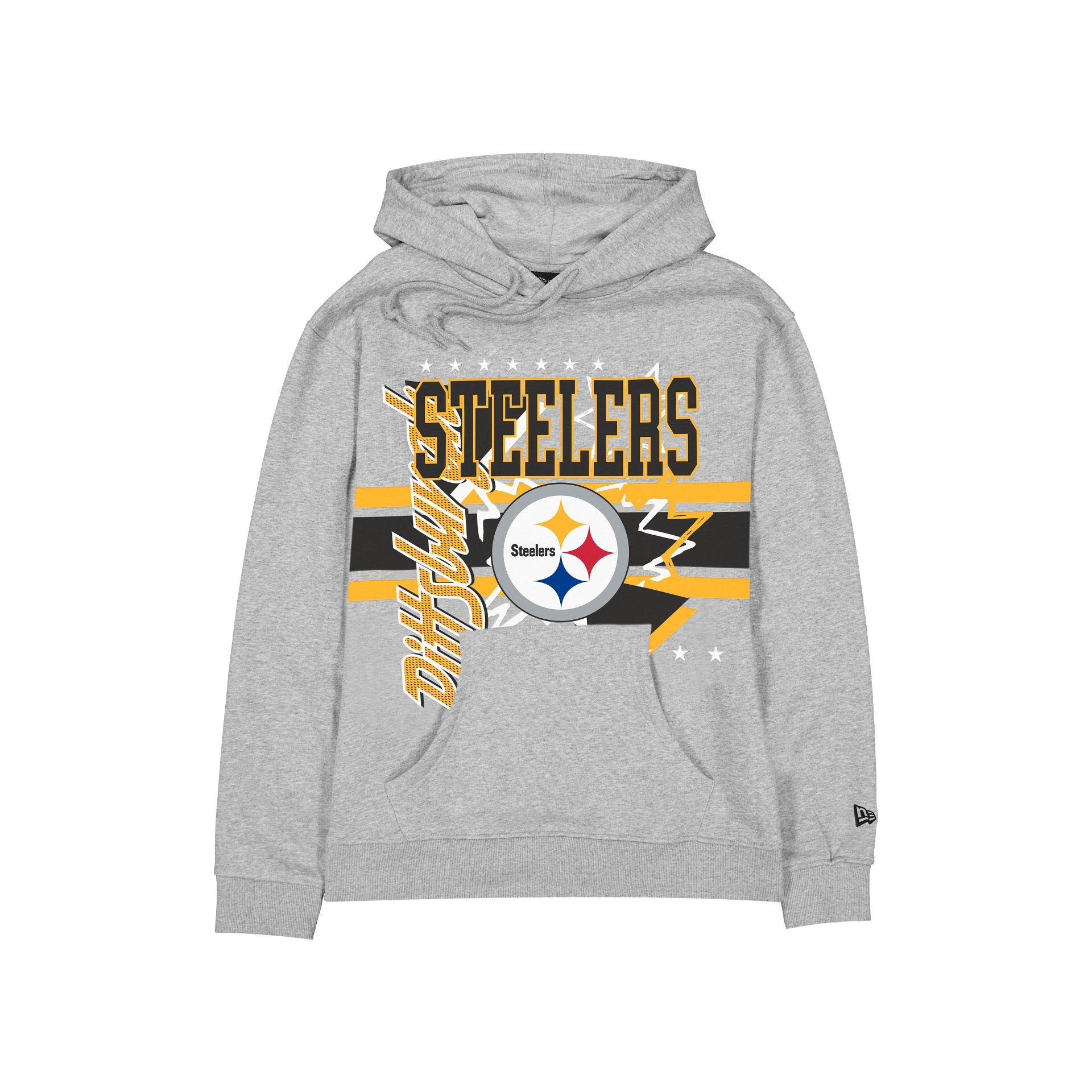 Pittsburgh Steelers Sport Classics Heather Gray Hoodie