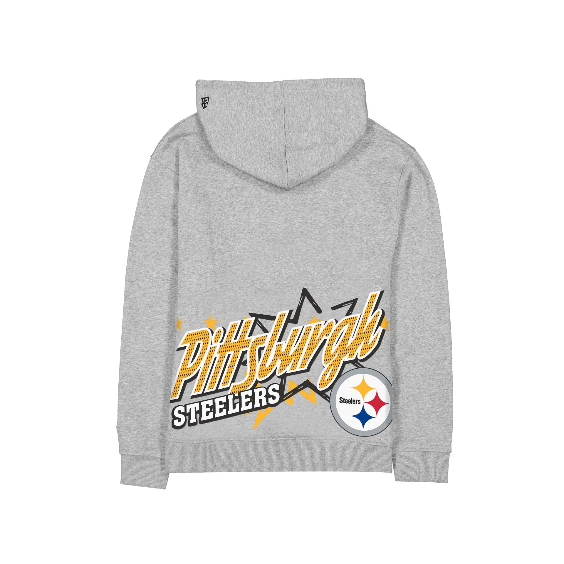 Pittsburgh Steelers Sport Classics Heather Gray Hoodie