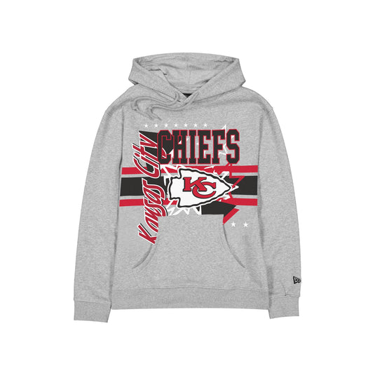 Kansas City Chiefs Sport Classics Heather Gray Hoodie - New Era Cap