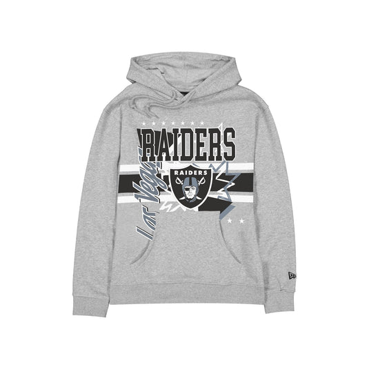 Las Vegas Raiders Sport Classics Heather Gray Hoodie - New Era Cap
