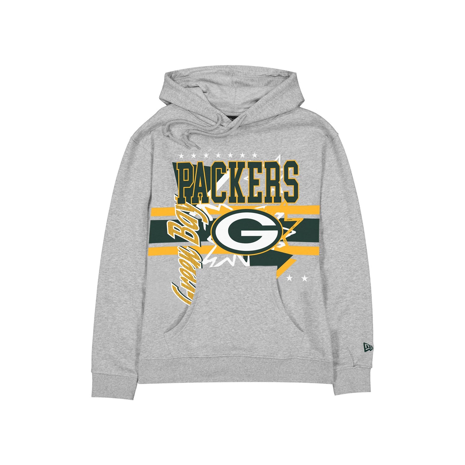 Green Bay Packers Sport Classics Heather Gray Hoodie