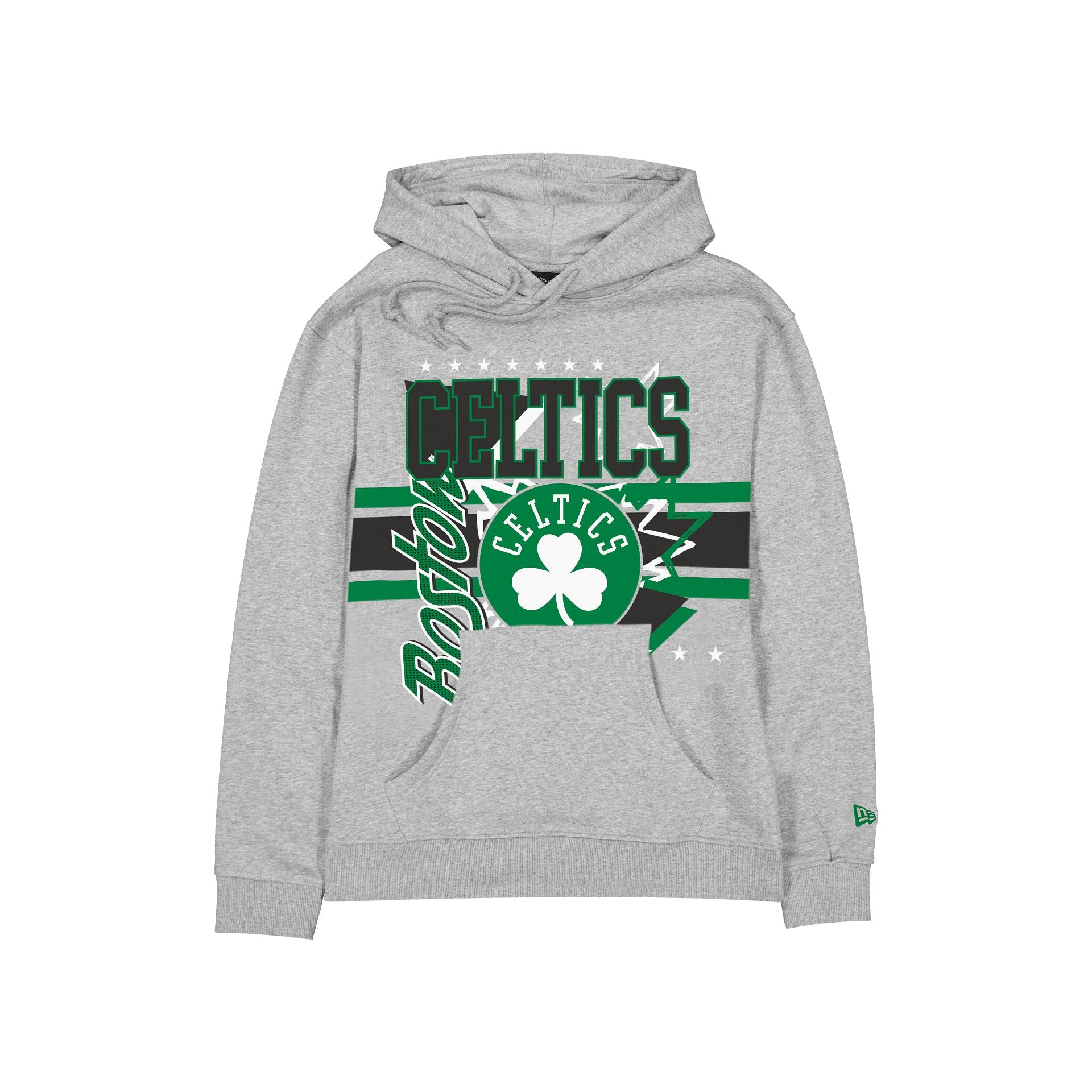 Boston Celtics Sport Classics Heather Gray Hoodie