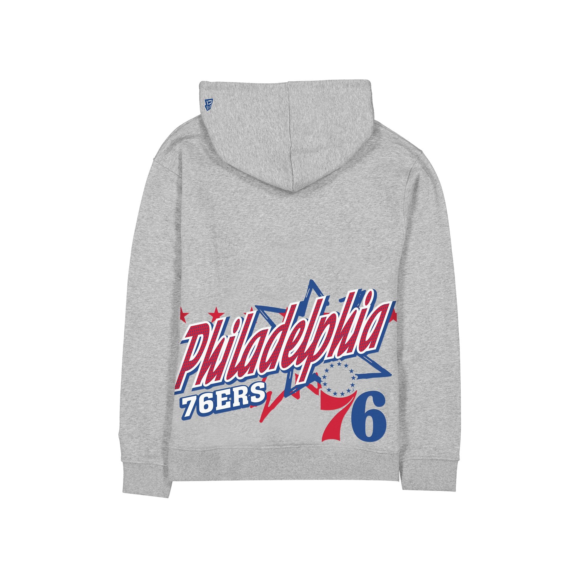 Philadelphia 76ers Sport Classics Heather Gray Hoodie