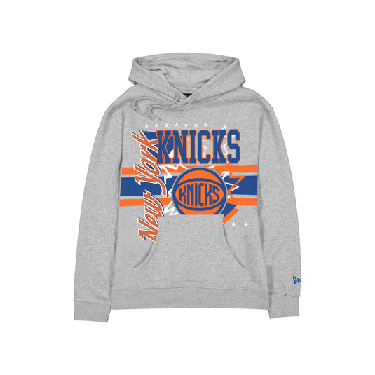 New York Knicks Sport Classics Heather Gray Hoodie - New Era Cap
