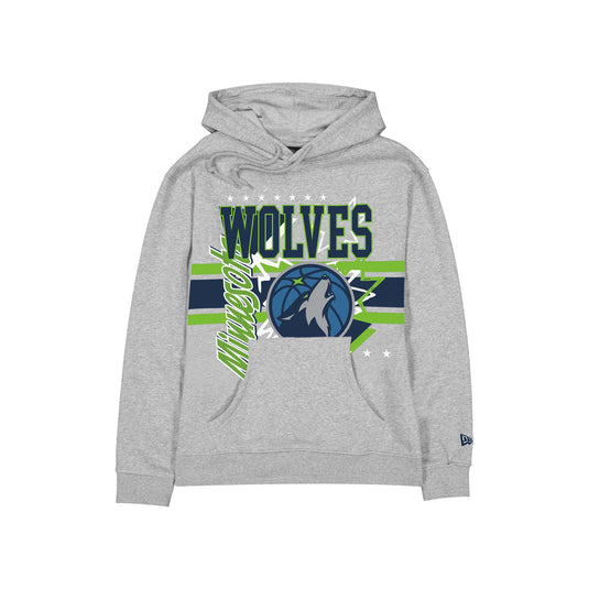 Minnesota Timberwolves Sport Classics Heather Gray Hoodie - New Era Cap