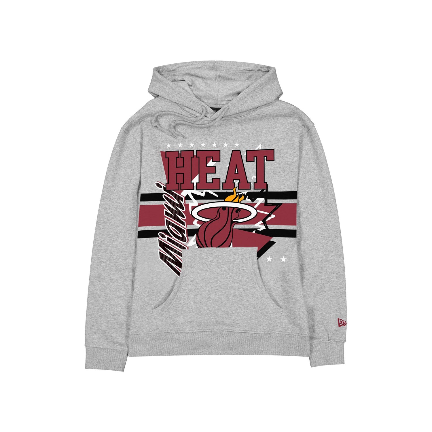 Miami Heat Sport Classics Heather Gray Hoodie