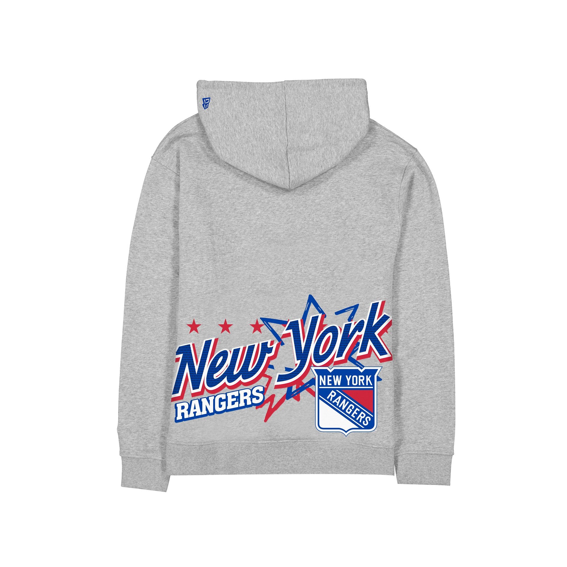 New York Rangers Sport Classics Heather Gray Hoodie