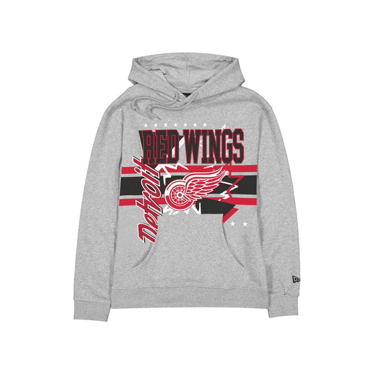 Detroit Red Wings Sport Classics Heather Gray Hoodie - New Era Cap