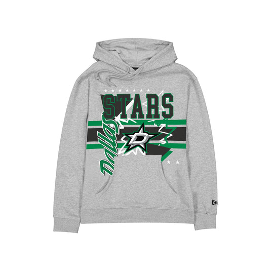 Dallas Stars Sport Classics Heather Gray Hoodie - New Era Cap