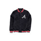 Atlanta Braves Sport Classics Navy Satin Jacket