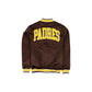 San Diego Padres Sport Classics Brown Satin Jacket
