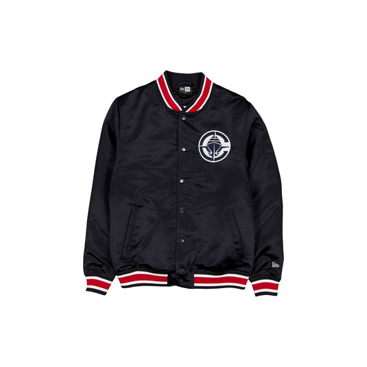 Los Angeles Clippers Sport Classics Navy Satin Jacket - New Era Cap