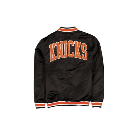 New York Knicks Sport Classics Black Satin Jacket