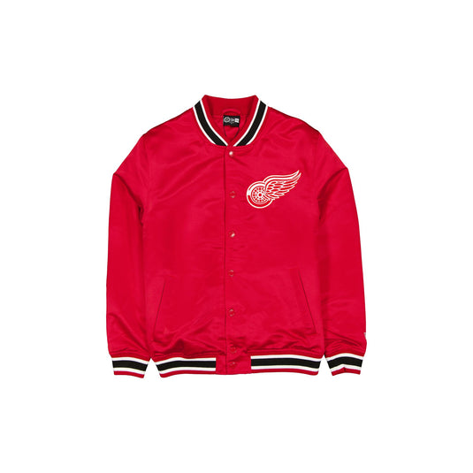Detroit Red Wings Sport Classics Red Satin Jacket - New Era Cap