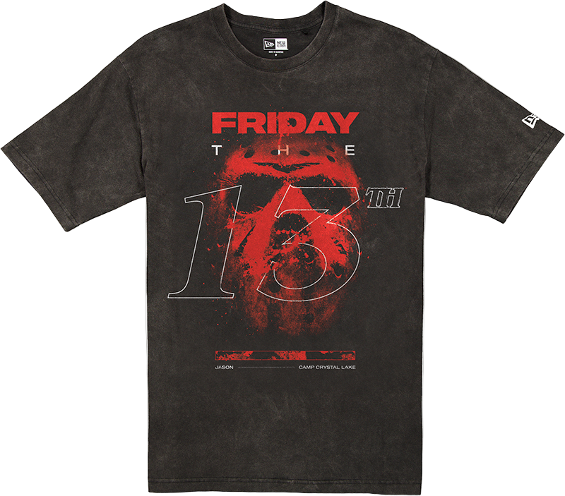 Friday the 13th Washed Black T-Shirt