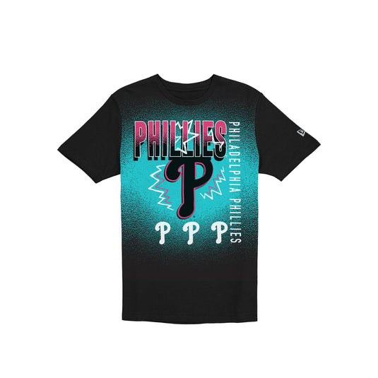 Philadelphia Phillies Lifestyle Graphics Black T-Shirt - New Era Cap