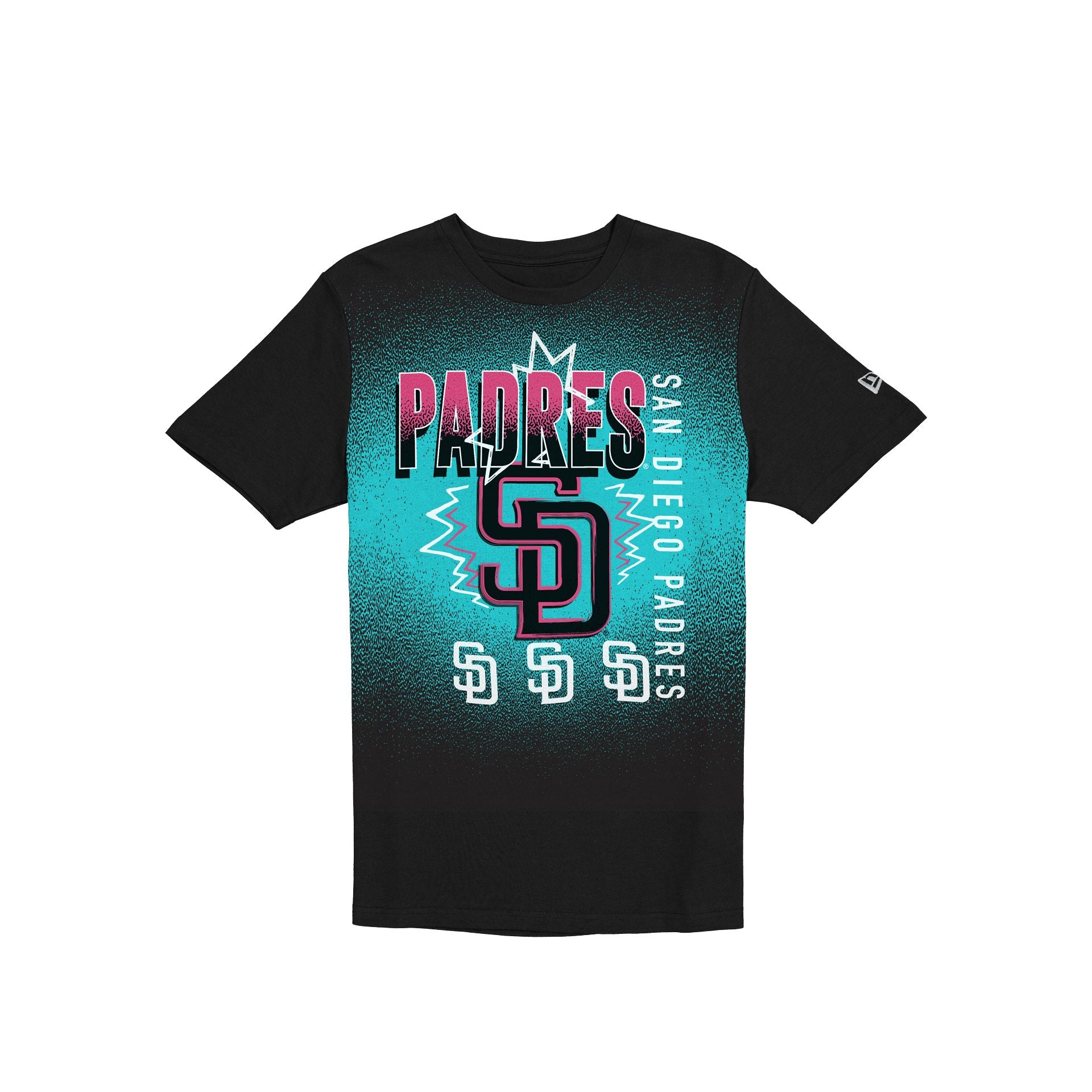 San Diego Padres Lifestyle Graphics Black T-Shirt