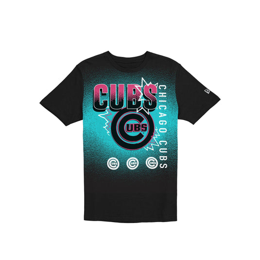 Chicago Cubs Lifestyle Graphics Black T-Shirt - New Era Cap
