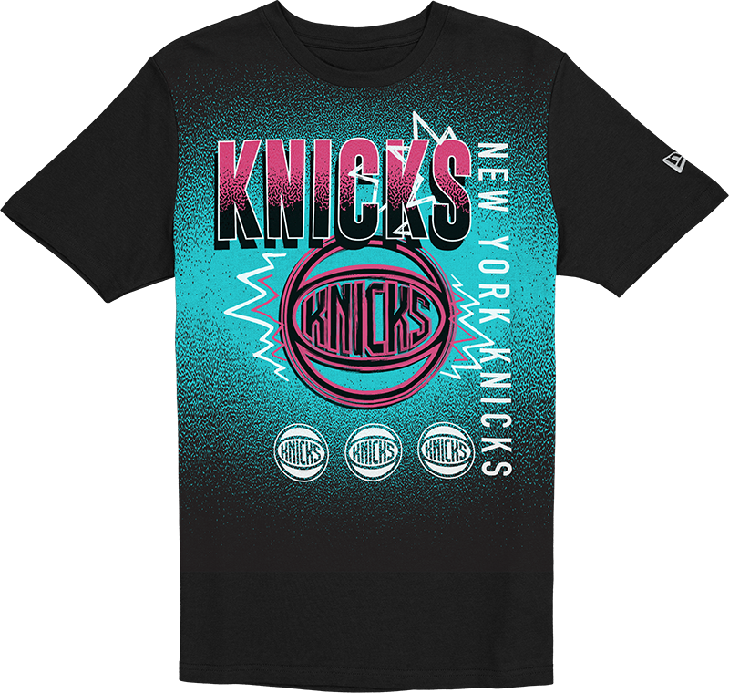 New York Knicks Lifestyle Graphics Black T-Shirt