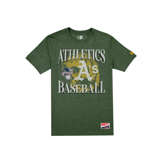 Athletics Throwback Statement T-Shirt - New Era Cap