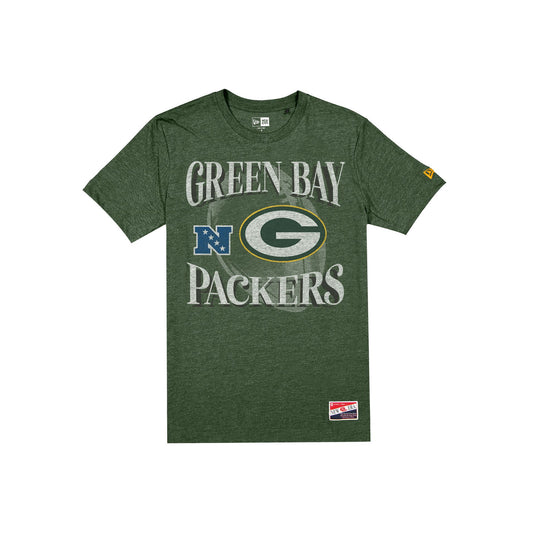 Green Bay Packers Throwback Statement T-Shirt - New Era Cap
