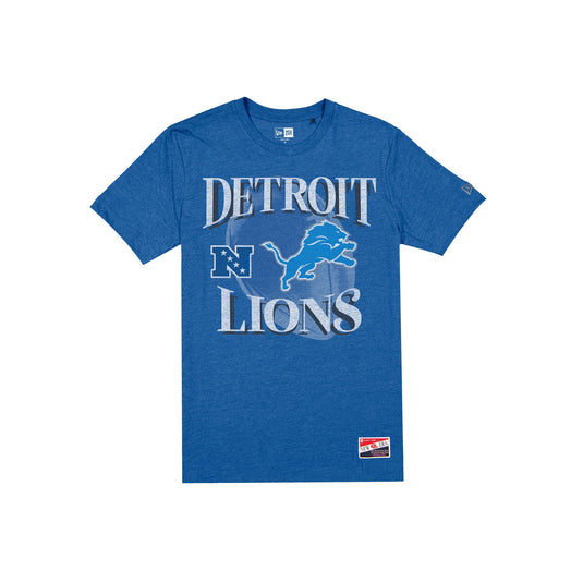Detroit Lions Throwback Statement T-Shirt - New Era Cap