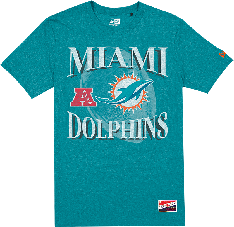 Miami Dolphins Throwback Statement T-Shirt