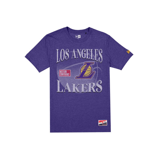 Los Angeles Lakers Throwback Statement T-Shirt - New Era Cap