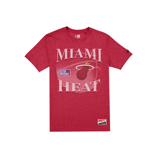 Miami Heat Throwback Statement T-Shirt - New Era Cap