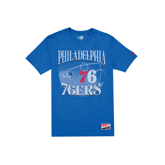 Philadelphia 76ers Throwback Statement T-Shirt - New Era Cap