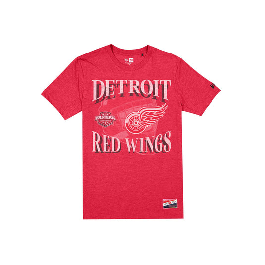 Detroit Red Wings Throwback Statement T-Shirt - New Era Cap