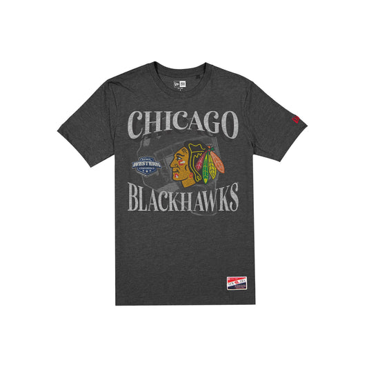 Chicago Blackhawks Throwback Statement T-Shirt - New Era Cap