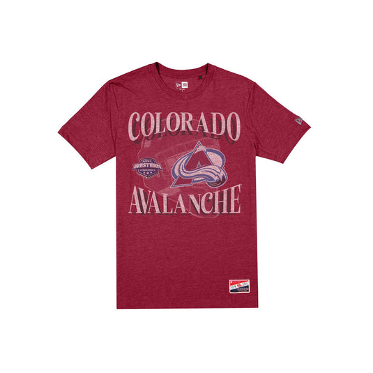 Colorado Avalanche Throwback Statement T-Shirt - New Era Cap