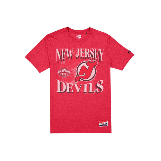 New Jersey Devils Throwback Statement T-Shirt - New Era Cap